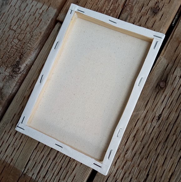 Sunny Ghost w/ Flower Mini Painting - Picture 2 of 2